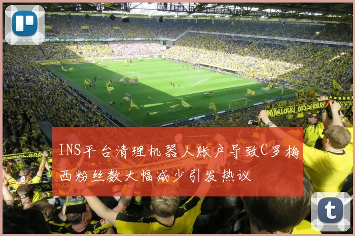 INS平台清理机器人账户导致C罗梅西粉丝数大幅减少引发热议