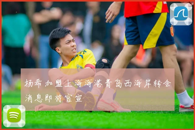 杨希加盟上海海港青岛西海岸转会消息即将官宣
